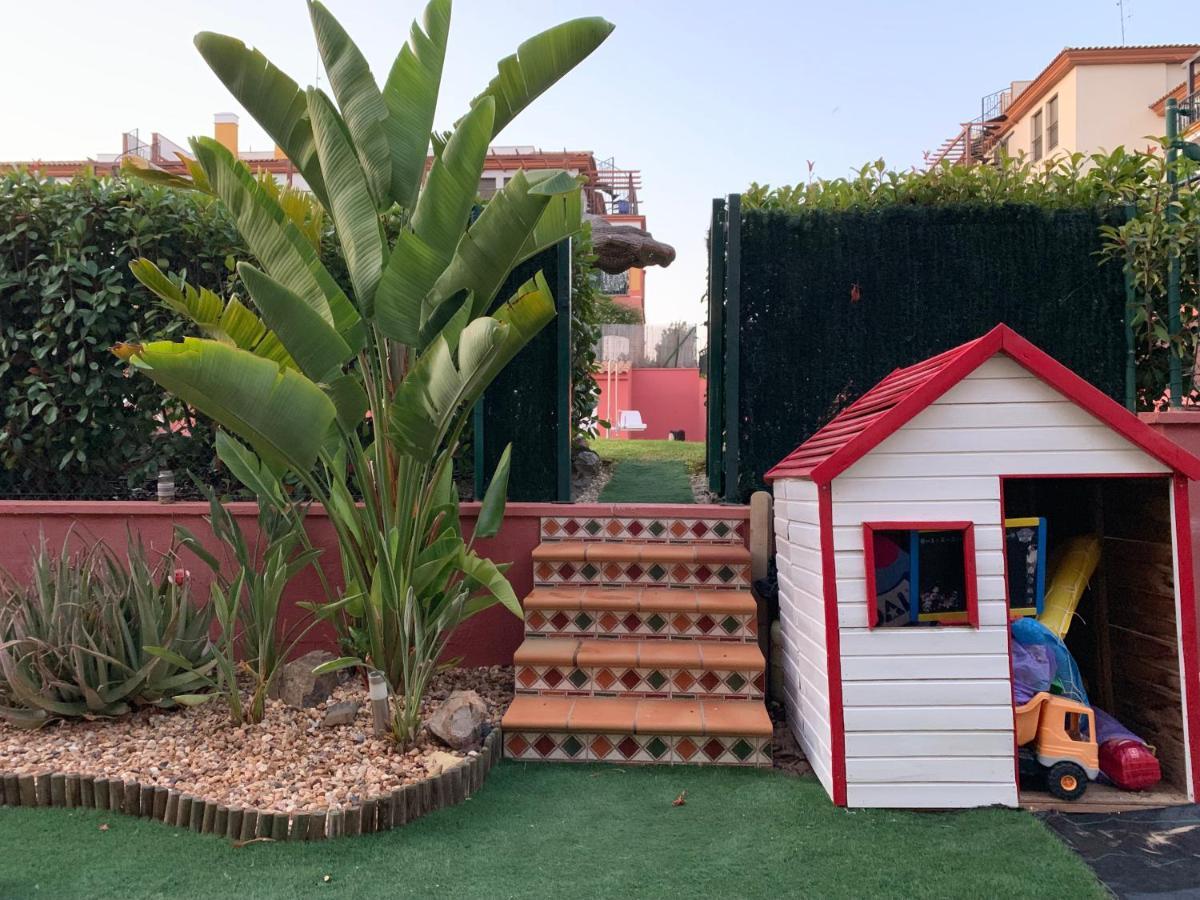 Con Jardín Privado Y Acceso A Piscina Apartamento Huelva